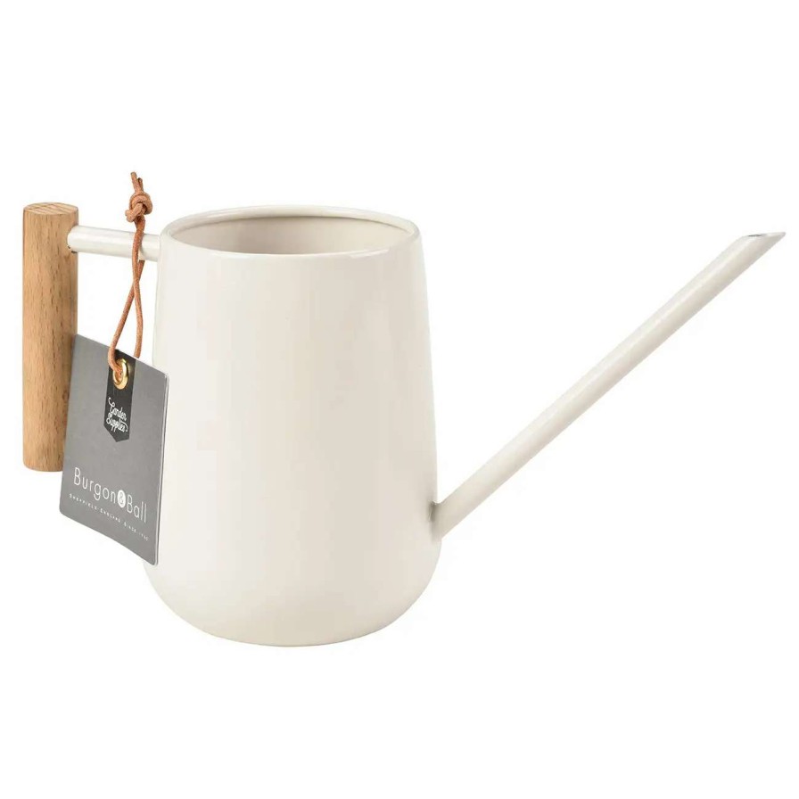 Collections * | Burgon And Ball Indoor Watering Can Stone