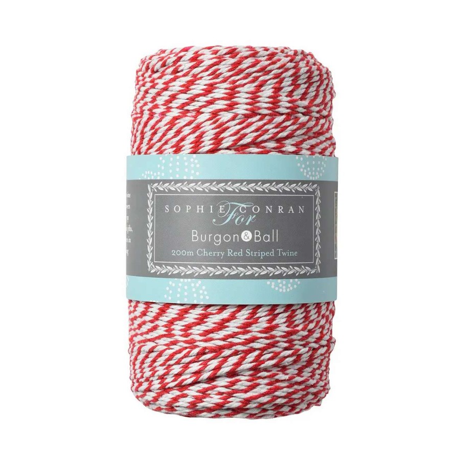 Collections * | Burgon & Ball Sophie Conran Striped Twine 200M