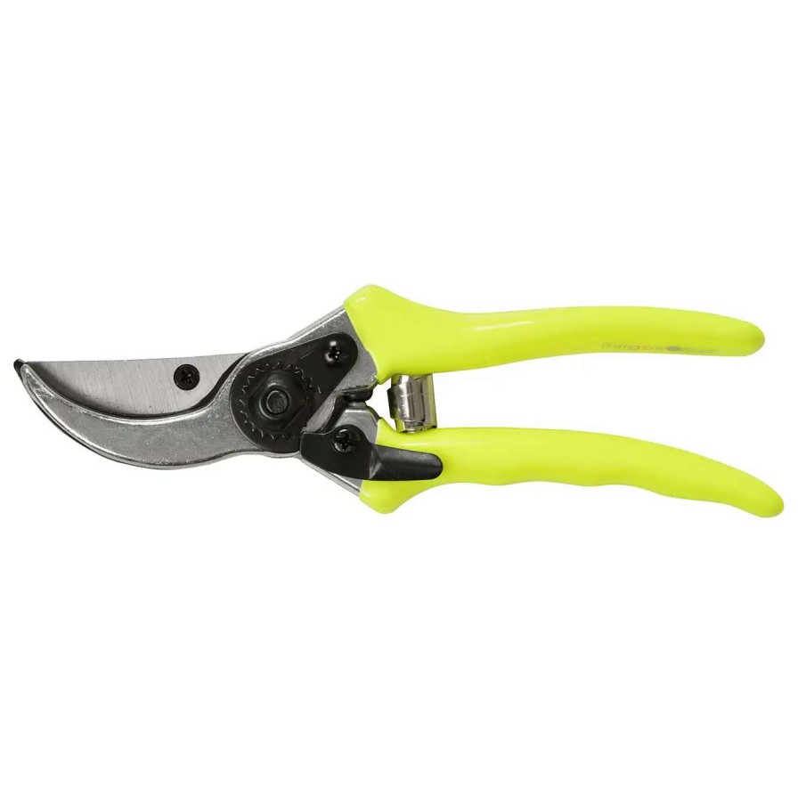 Tools * | Burgon & Ball Florabrite Yellow Bypass Secateurs