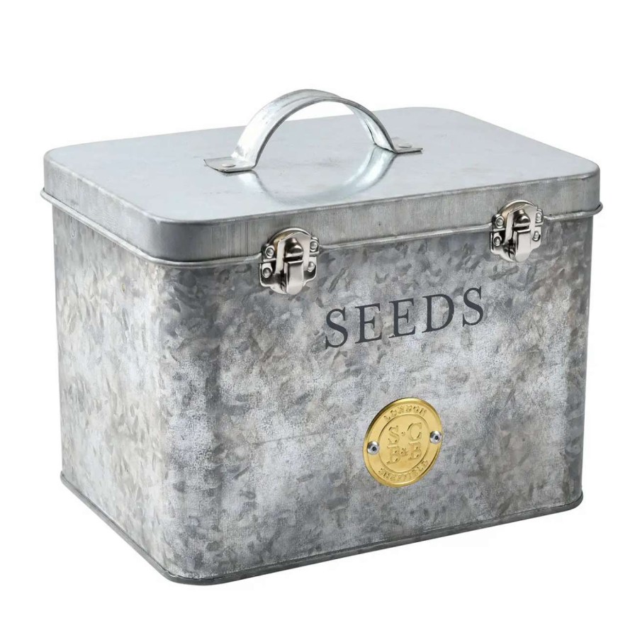 Collections * | Burgon & Ball Sophie Conran Galvanized Seed Organiser