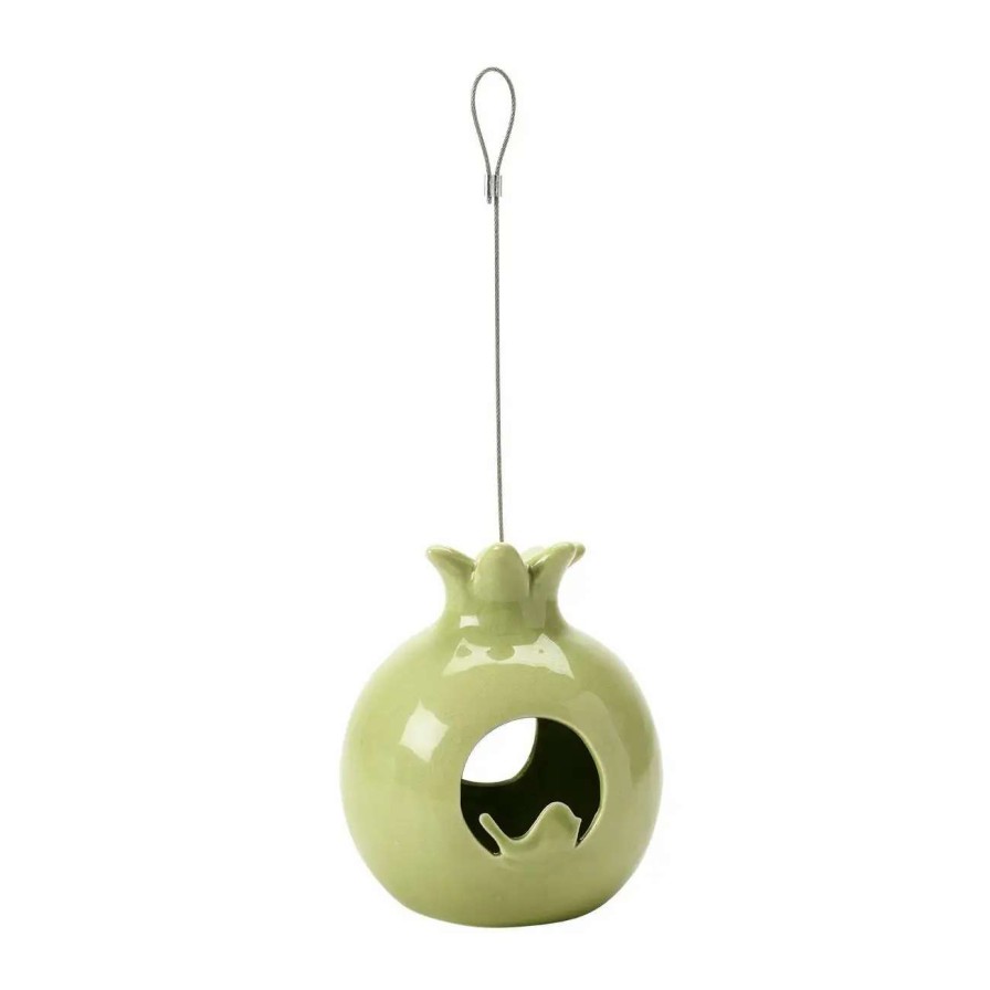 Collections * | Burgon And Ball Sophie Conran Ceramic Bird Feeder Pomegranate