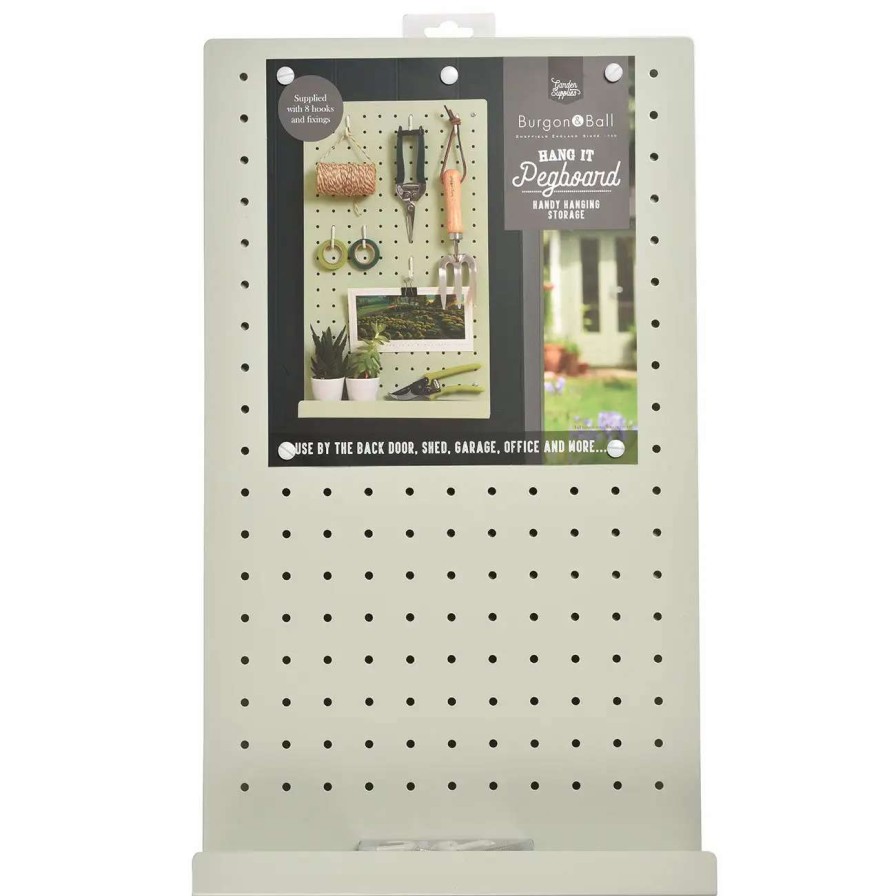 Collections * | Burgon And Ball Hang It Pegboard Sage