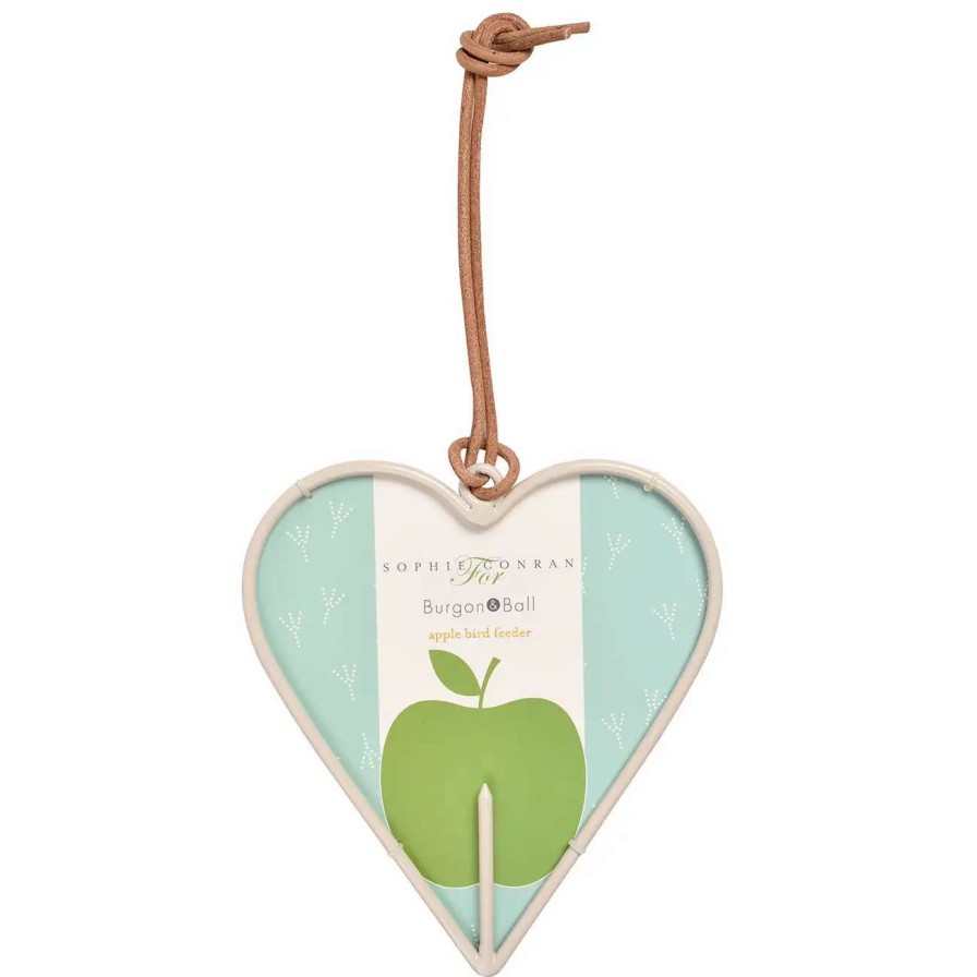 Collections * | Burgon And Ball Sophie Conran Apple Bird Feeder Heart