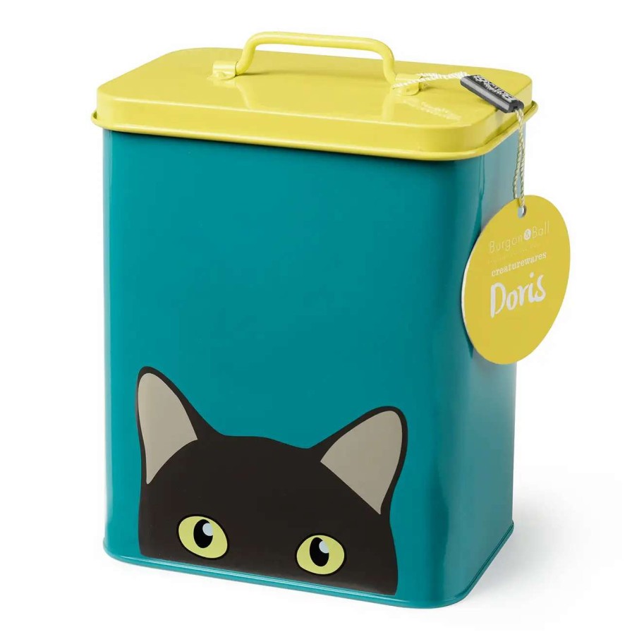 Collections * | Burgon & Ball "Doris" Cat Tin