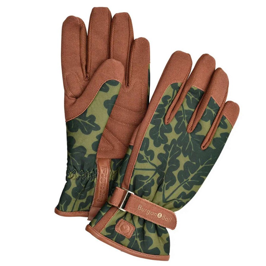 Collections * | Burgon & Ball Love The Glove Oak Leaf Moss M/L