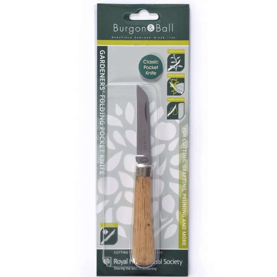 Tools * | Burgon & Ball Classic Pocket Knife Rhs Endorsed