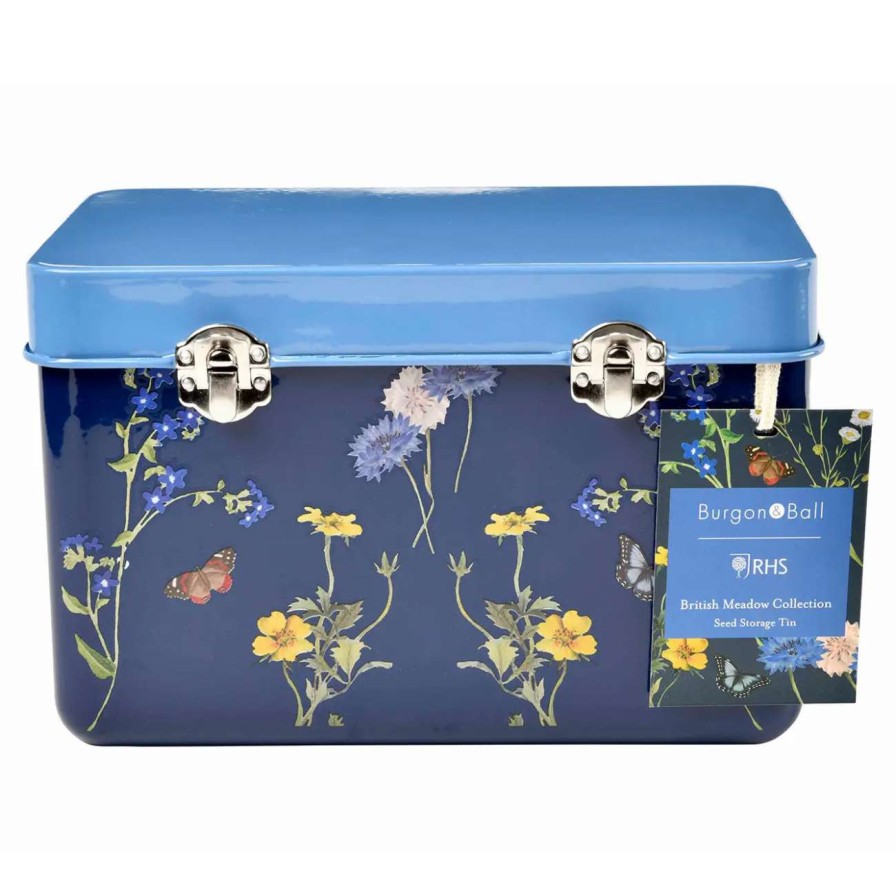 Collections * | Burgon & Ball British Meadow Seed Storage Tin