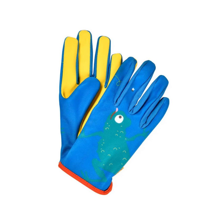 Gifts * | Burgon & Ball Children'S Frog Gardening Gloves National Trust