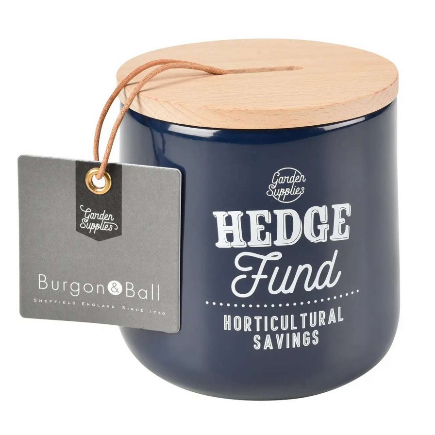 Collections * | Burgon And Ball Hedge Fund Money Box Atlantic Blue