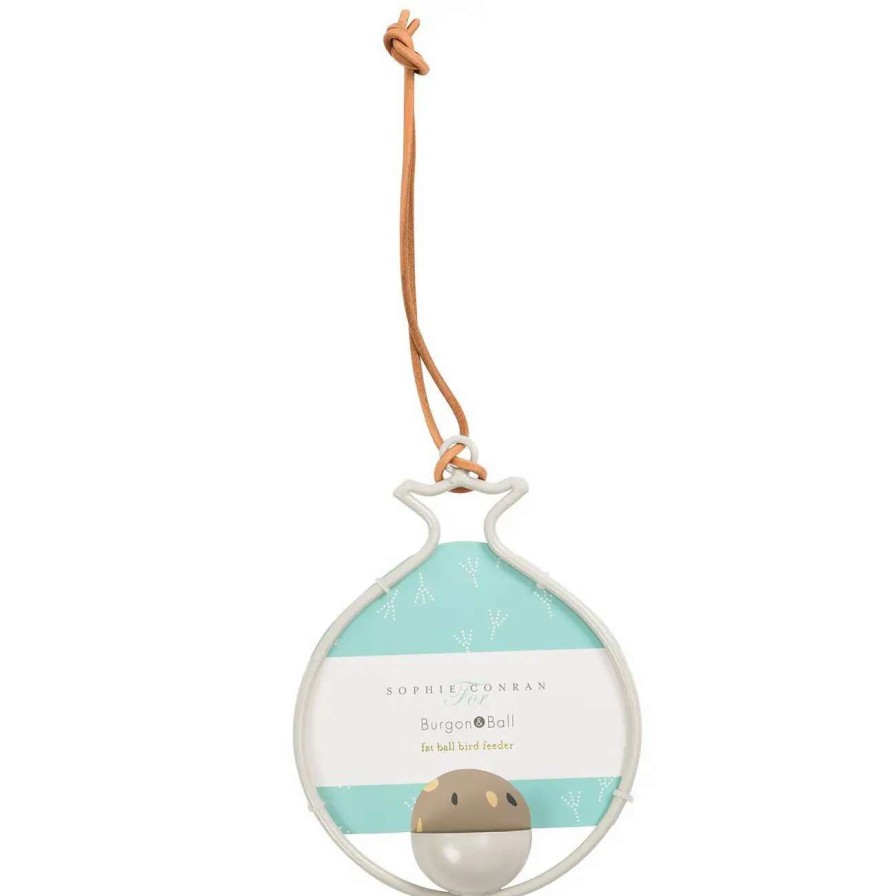 Collections * | Burgon And Ball Sophie Conran Fat Ball Bird Feeder Pomegranate