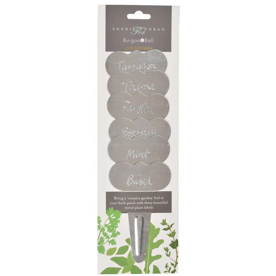 Collections * | Burgon And Ball Sophie Conran Metal Herb Labels