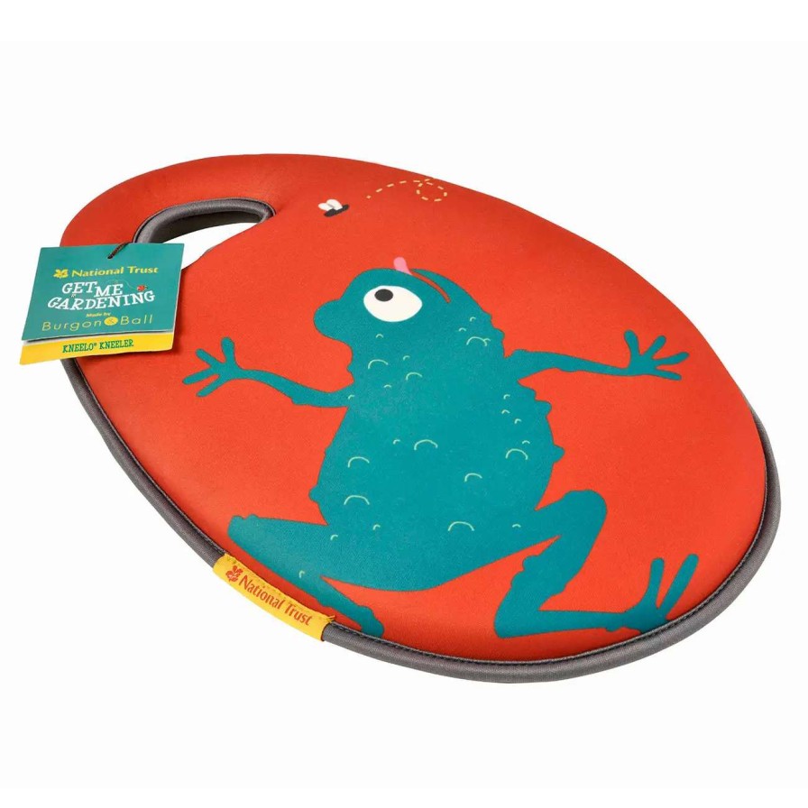 Gifts * | Burgon & Ball Children'S Frog Kneelo Garden Kneeler National Trust