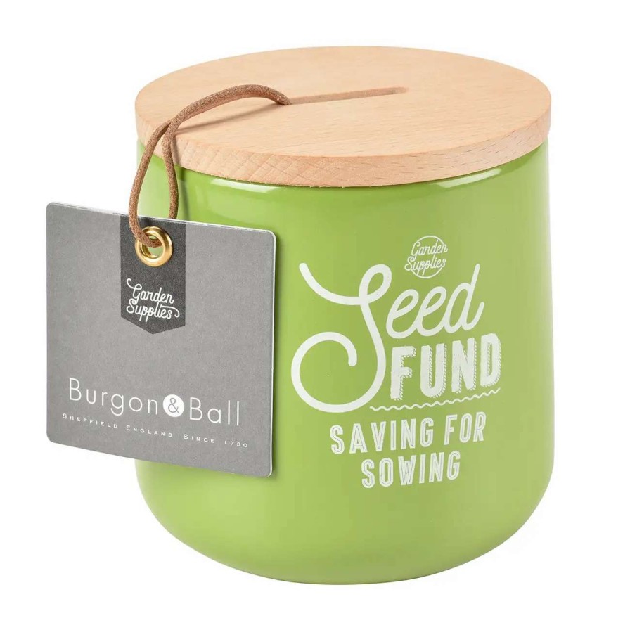 Collections * | Burgon And Ball Seed Fund Money Box Gooseberry