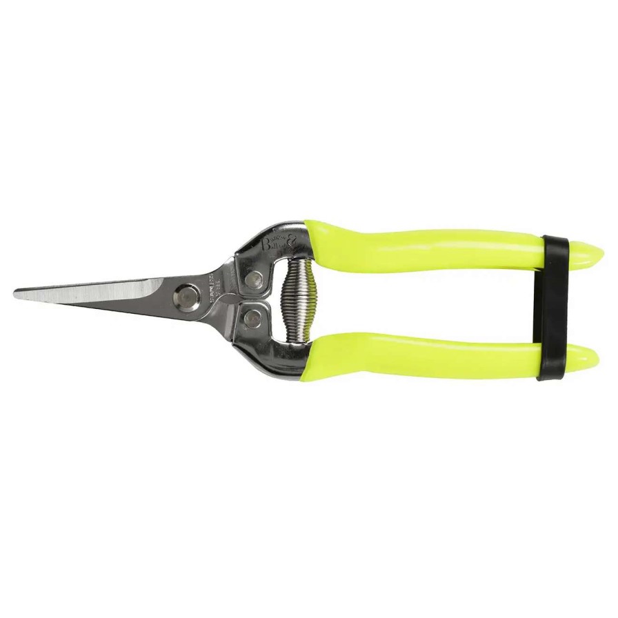 Tools * | Burgon & Ball Florabrite Yellow Flower & Fruit Snip