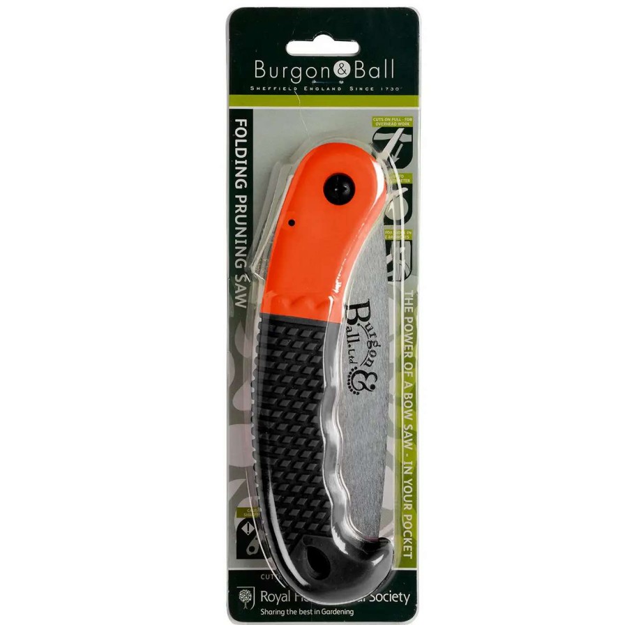 Tools * | Burgon & Ball Folding Pruning Saw Rhs Endorsed