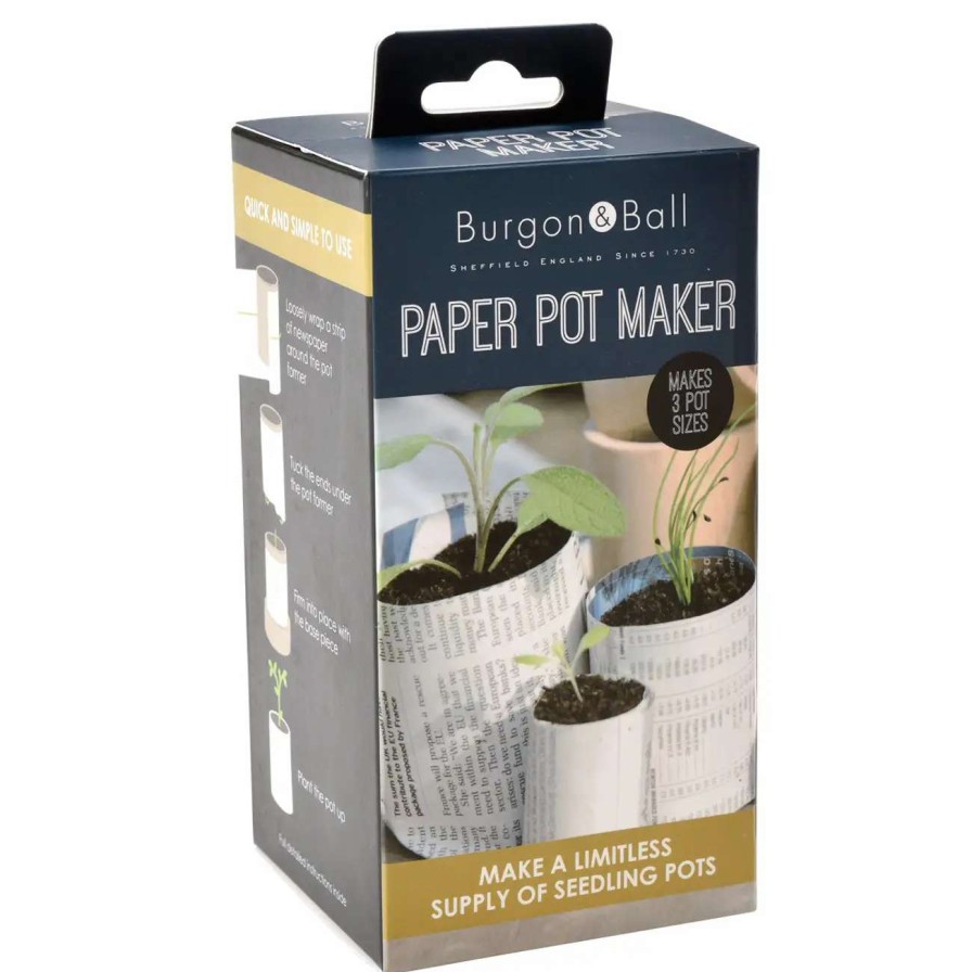 Collections * | Burgon & Ball Paper Pot Maker