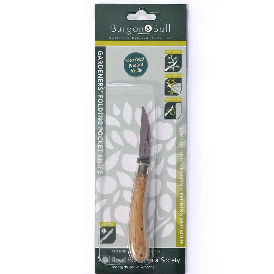 Tools * | Burgon & Ball Compact Pocket Knife Rhs Endorsed