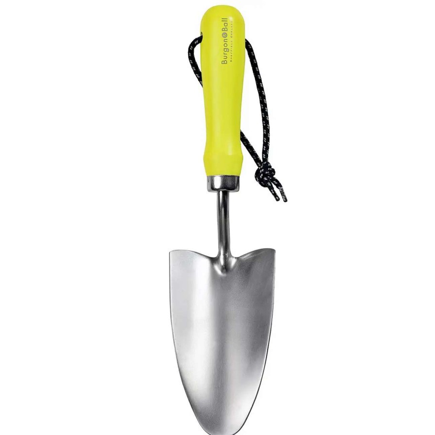 Tools * | Burgon & Ball Florabrite Yellow Hand Trowel