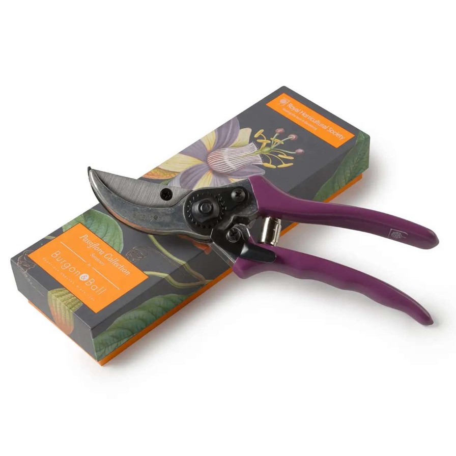 Tools * | Burgon & Ball Passiflora Secateurs