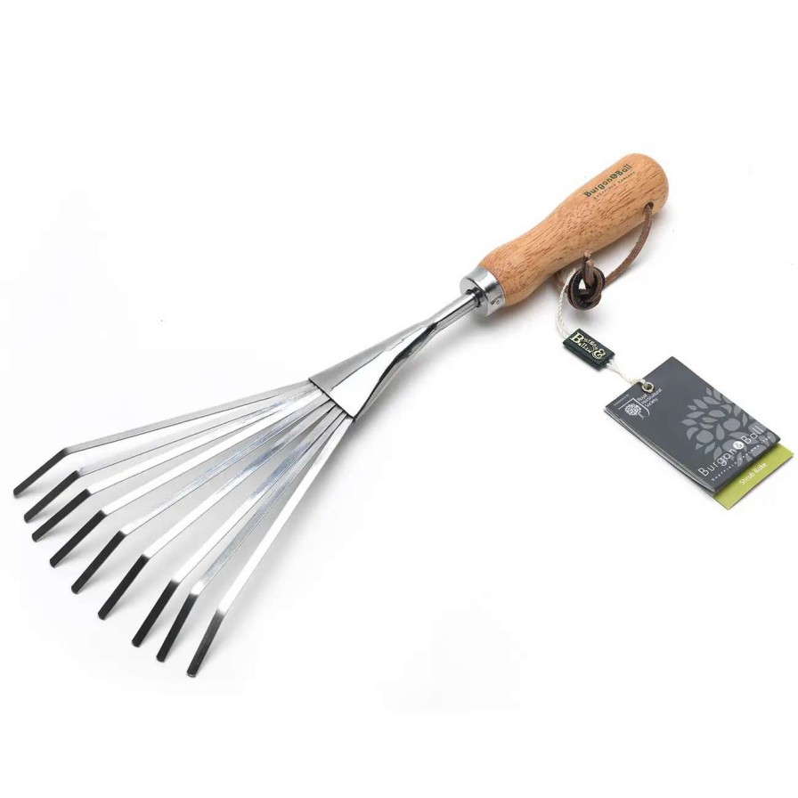 Tools * | Burgon & Ball Shrub Rake Rhs Endorsed