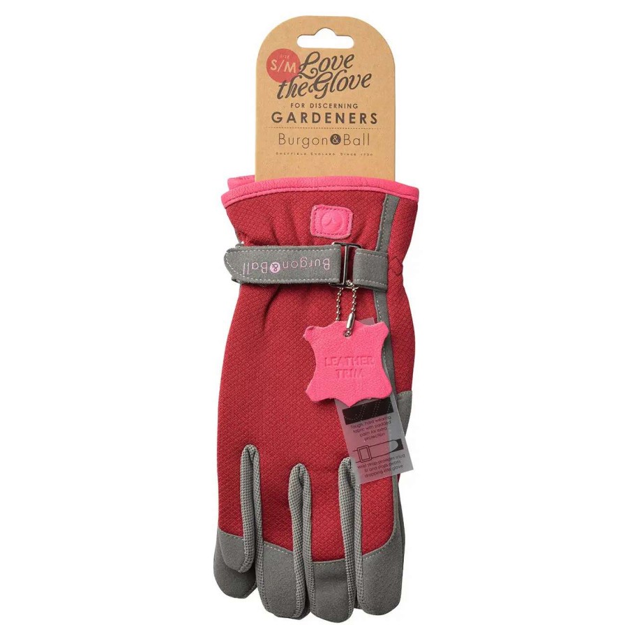 Collections * | Burgon & Ball Love The Glove Berry M/L