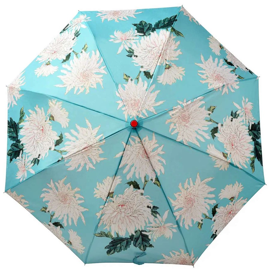 Gifts * | Burgon & Ball Chrysanthemum Compact Umbrella