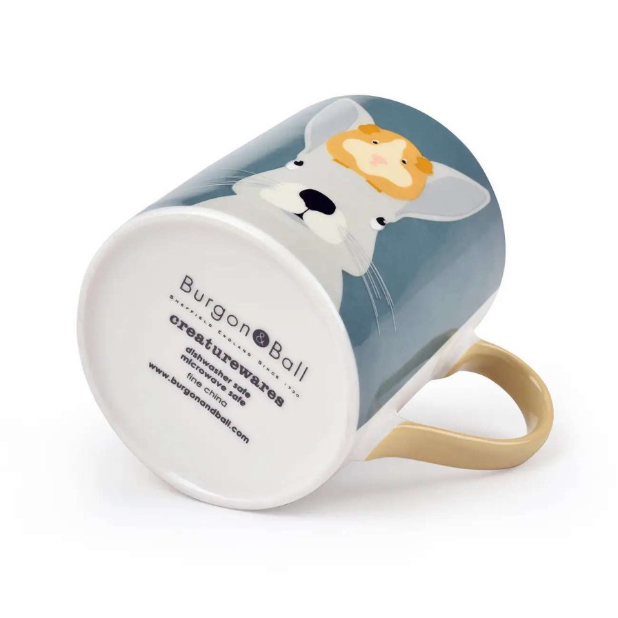 Gifts * | Burgon & Ball "Arthur & Squeak" Rabbit & Guinea Pig Mug