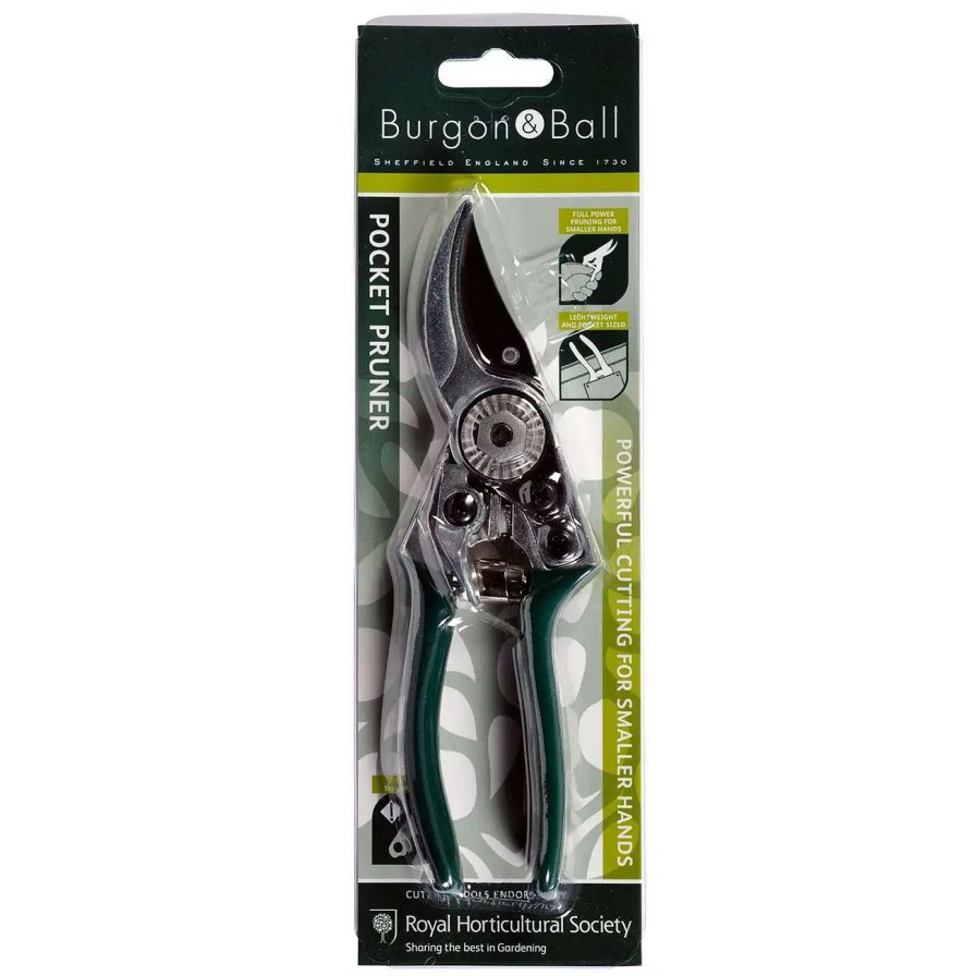 Tools * | Burgon & Ball Pocket Pruner Rhs Endorsed