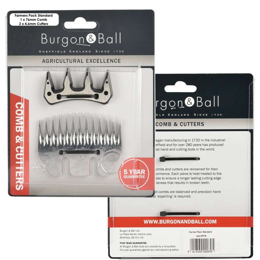 Agriculture * | Burgon & Ball 76Mm Comb & Cutters Farmer Pack