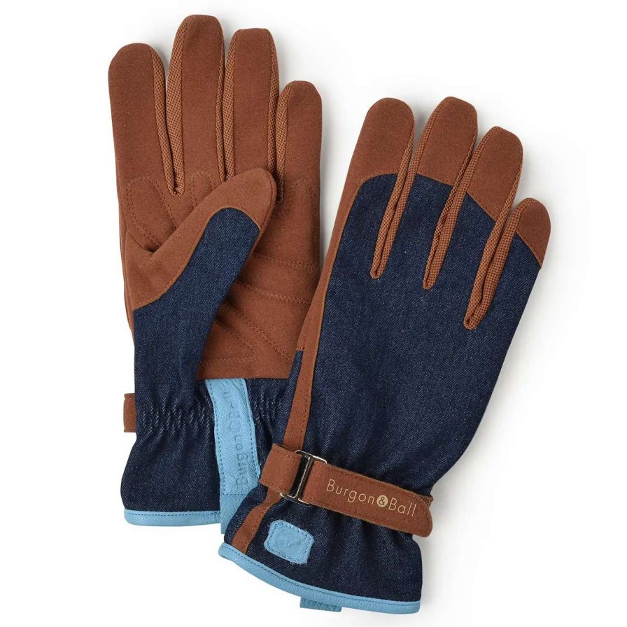 Collections * | Burgon & Ball Love The Glove Denim M/L