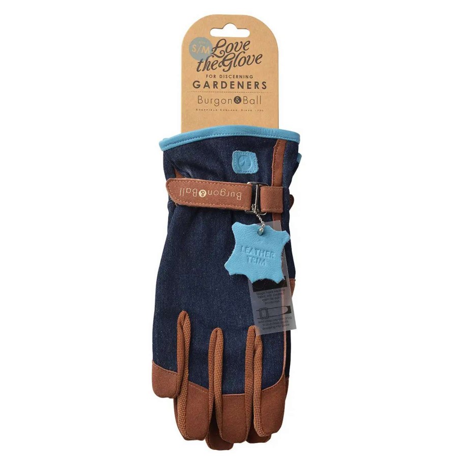 Collections * | Burgon & Ball Love The Glove Denim M/L