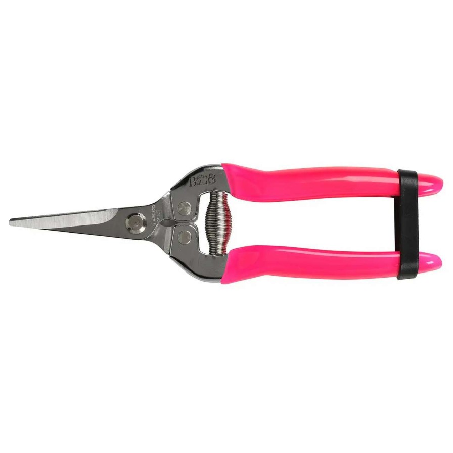 Tools * | Burgon & Ball Florabrite Pink Flower & Fruit Snip