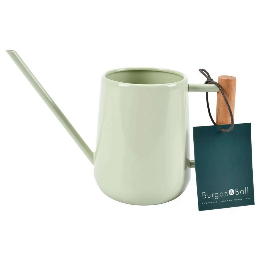 Collections * | Burgon And Ball Indoor Watering Can Pale Jade