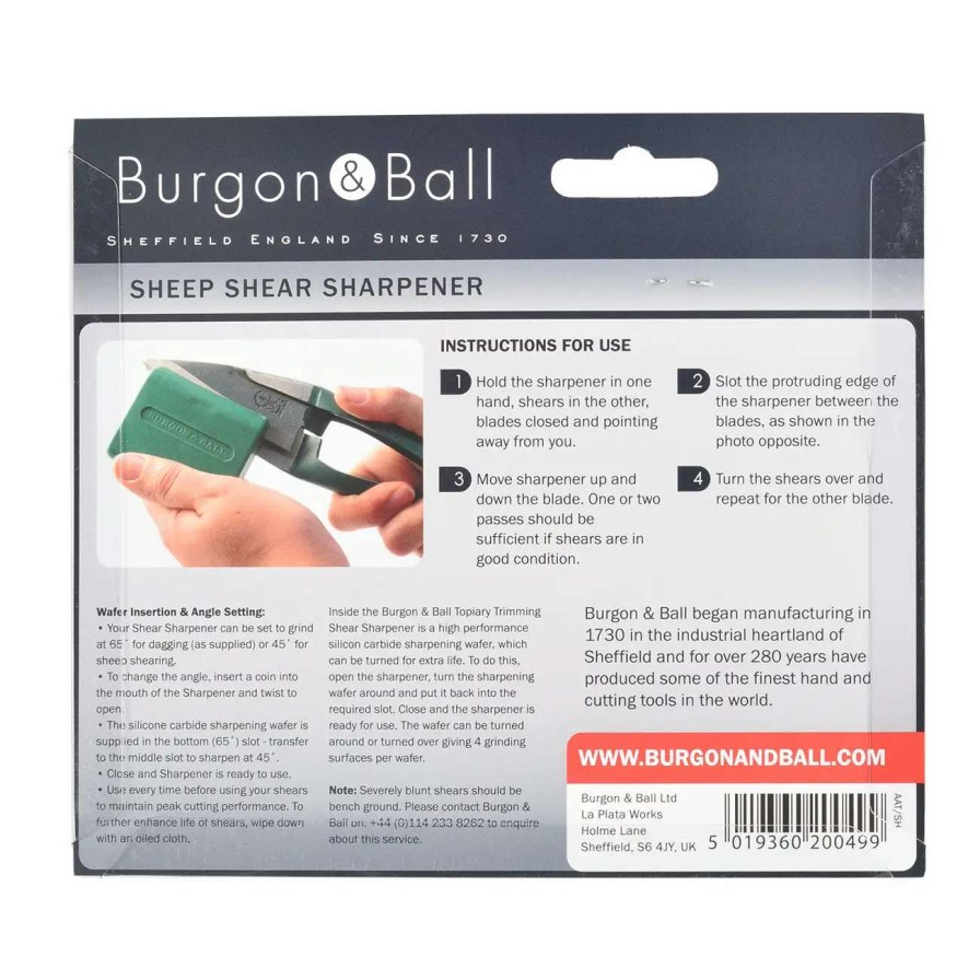 Agriculture * | Burgon & Ball Sheep Shear Sharpener