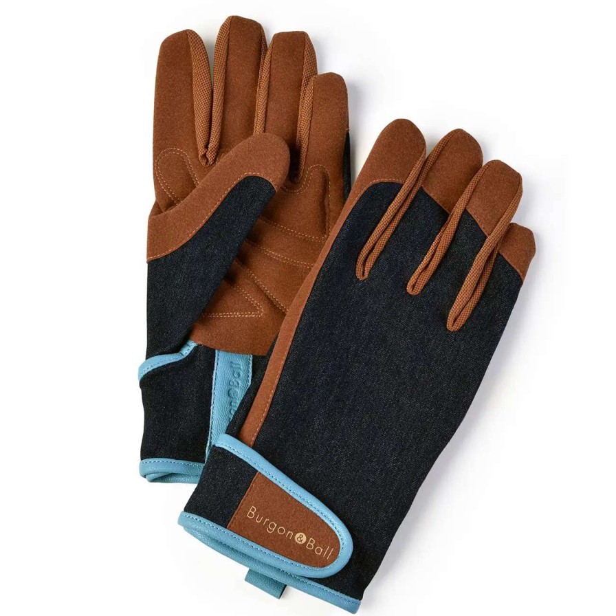 Collections * | Burgon & Ball Dig The Glove Denim M/L