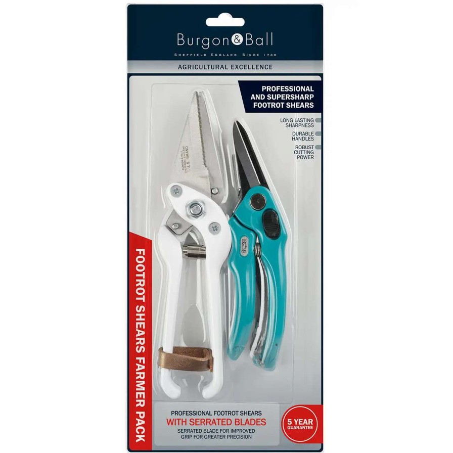 Agriculture * | Burgon & Ball Footrot Shear Farmer Pack Serrated