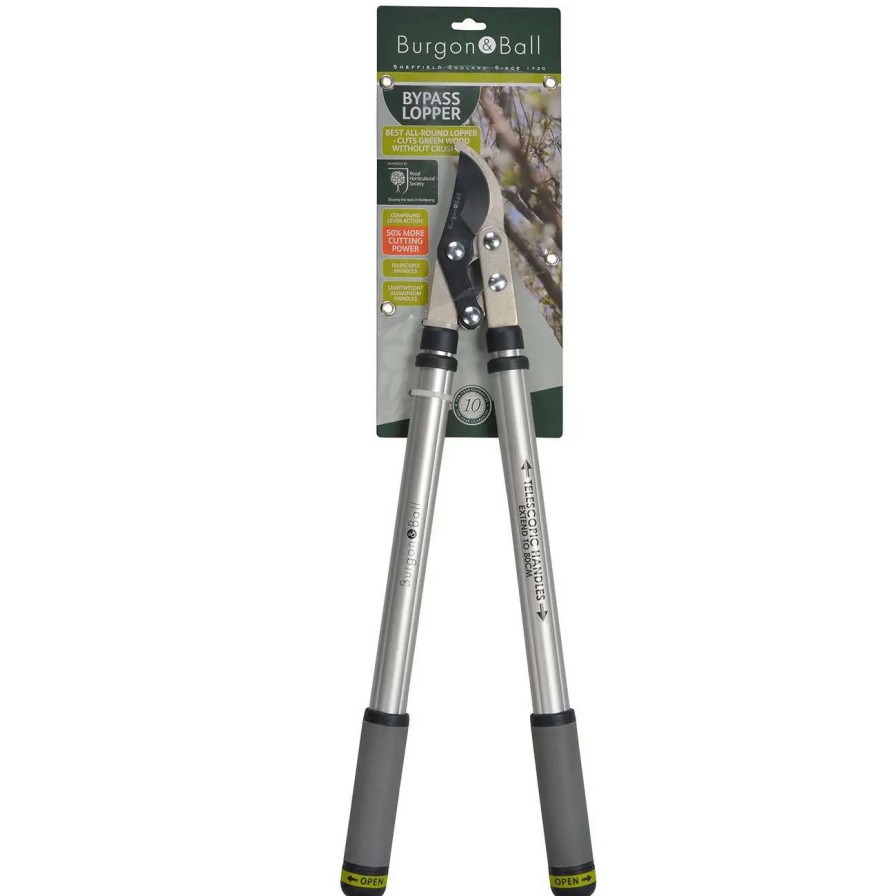 Tools * | Burgon & Ball Telescopic Bypass Lopper Rhs Endorsed