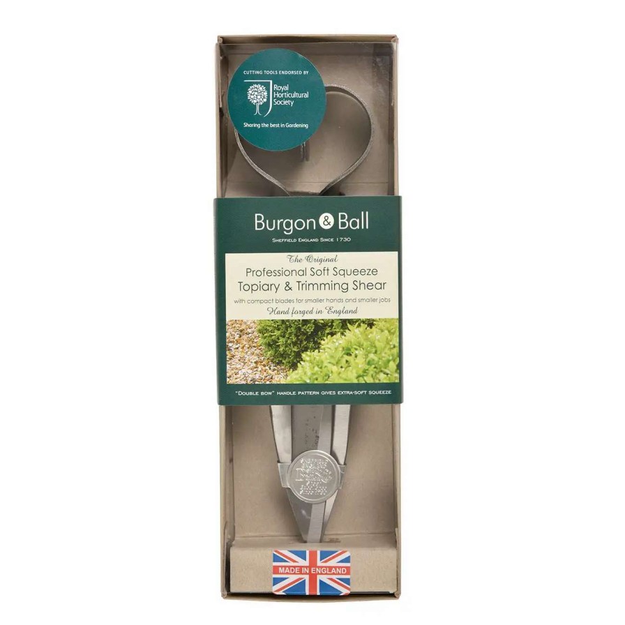 Tools * | Burgon & Ball Topiary Shear Professional Soft Squeeze Small